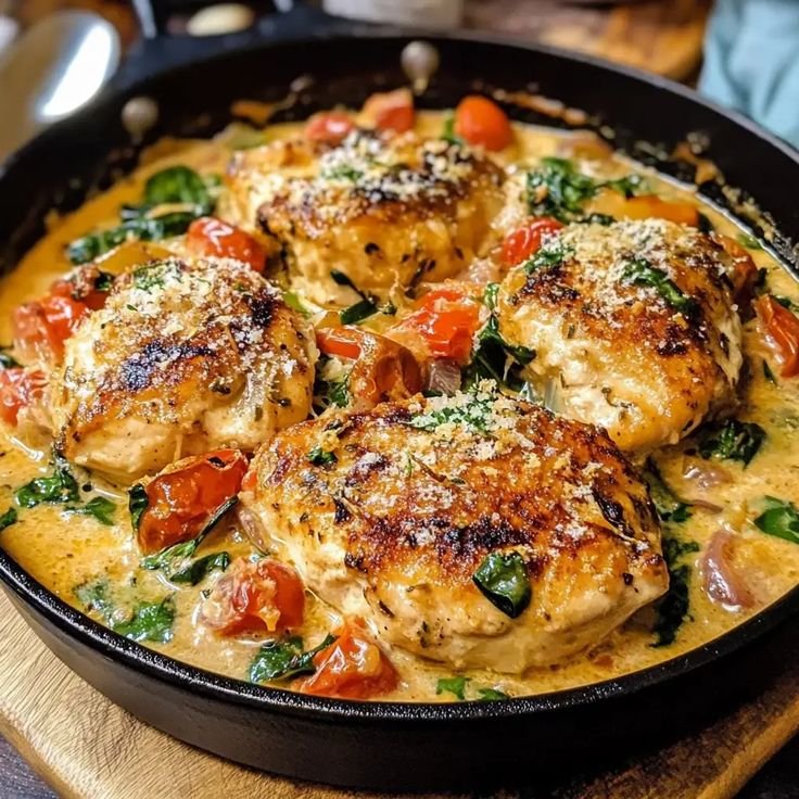 Creamy Tuscan Chicken Recipe