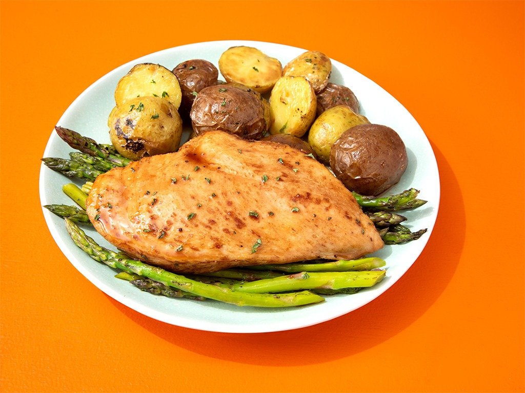 Chicken Breast With Honey Balsamic Glaze